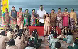 அரசு பள்ளி மாணவிக்கு மத்திய அரசின் விருது