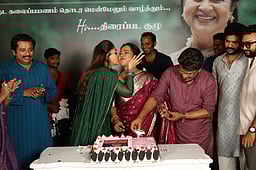 ராதிகாவின் 49 ஆண்டுகால திரைப்பயணம் கொண்டாட்டம் - புகைப்படங்கள்