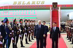 புதிய கூட்டணி! முதல்முறையாக வடகொரியா சென்றார் பெலாரஸ் அதிபர்!
