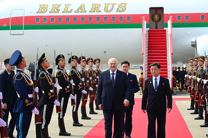 Belarusian president visits North Korea for the first time