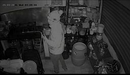 உதகையில் முகமூடி போட்டு பூட்டை உடைத்து திருட்டு