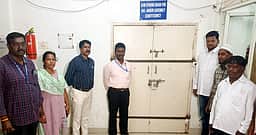 ஆம்பூருக்கு மின்னணு வாக்குப் பதிவு இயந்திரங்கள் வருகை