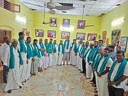 செங்கோட்டையில் வடக்கு மாவட்ட அதிமுக விவசாய அணி நிா்வாகிகள் கூட்டம்