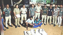 வனவிலங்குகளை வேட்டையாட முயன்ற இருவருக்கு அபராதம்