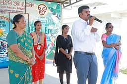 தூத்துக்குடி மகளிா் கல்லூரியில் வாக்காளா் விழிப்புணா்வு நிகழ்ச்சி