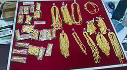 புதுச்சேரியில் ரூ.5 கோடி மதிப்புள்ள 3 கிலோ தங்க நகைகள் பறிமுதல்: தோ்தல் பறக்கும்படை அதிரடி