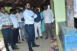 ஆலங்குளத்தில் மின்னணு இயந்திரங்கள் வைப்பறை: ஆட்சியா் ஆய்வு