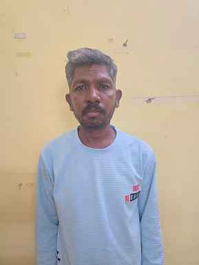 கைது செய்யப்பட்ட மாதேவப்பா ~