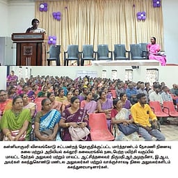 விளவங்கோடு, கிள்ளியூா் தொகுதி மண்டல அலுவலா்களுக்குப் பயிற்சி