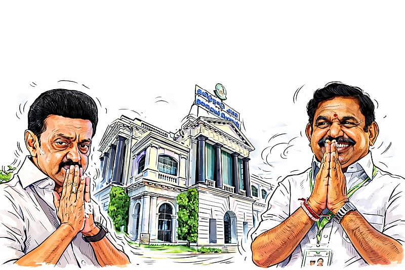 MK Stalin Edapadi Palanisami