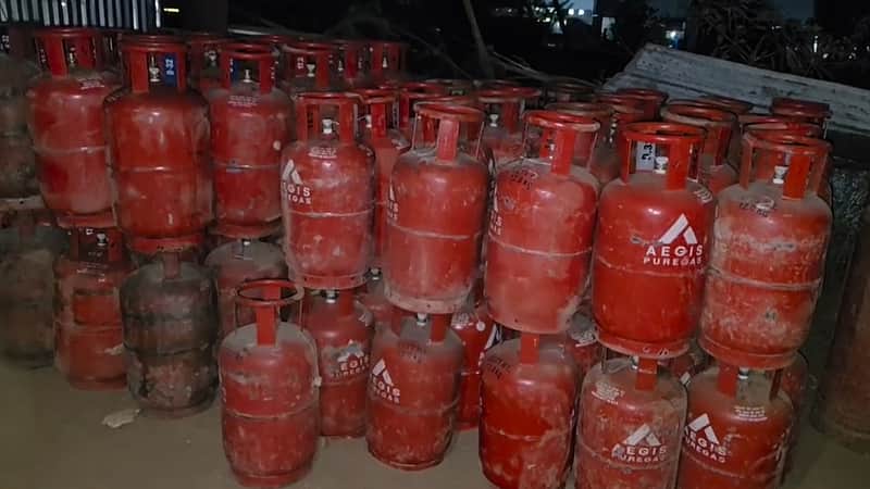 gas cylinders