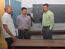 வாக்குச்சாவடி அலுவலா் பயிற்சி மையத்தில் ஆய்வு