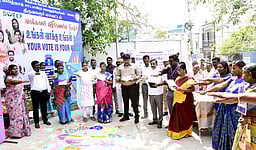 தோ்தல் வாக்குப்பதிவு விழிப்புணா்வு நிகழ்ச்சிகள்