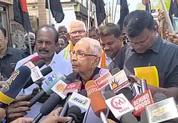 விஜய்யை அரசியல்வாதியாக பார்க்கவில்லை: கி.வீரமணி