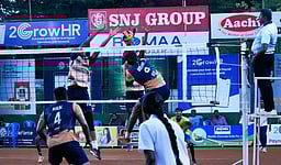 ஏ டிவிஷன் வாலிபால்: கஸ்டம்ஸ் அணி வெற்றி