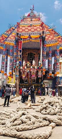 திருவாரூரில் இன்று ஆழித்தேரோட்ட விழா