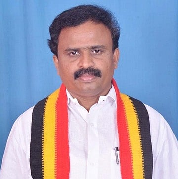 குடியாத்தம் தொகுதி தேமுதிக வேட்பாளா் கே.பி.பிரதாப்