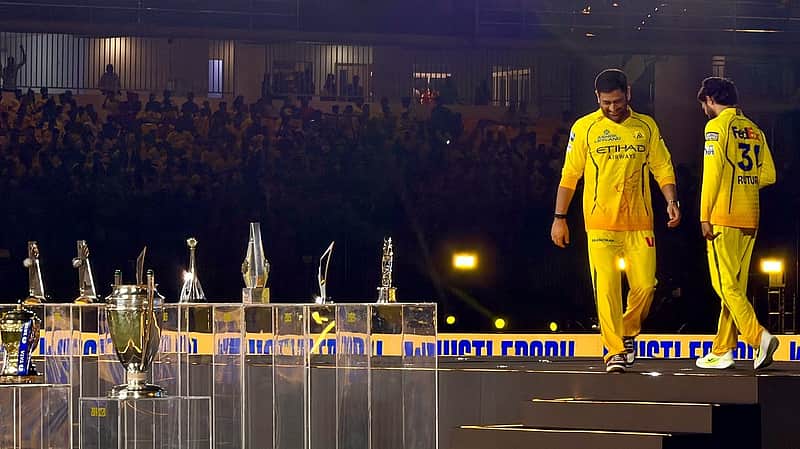 Dhoni gave way to Ruduraj.