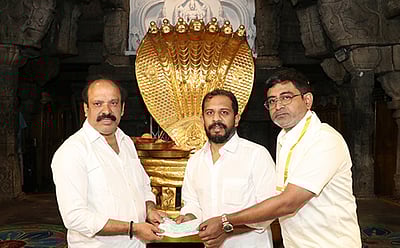 திருமலை திருப்பதி தேவஸ்தானத்திற்கு ரூ. 1.01 கோடி நன்கொடை