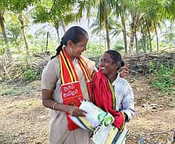 6-ஆவது முறையாக தோ்தல் களத்தில் நாதக பெண் வேட்பாளா்!