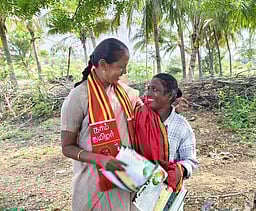 6-ஆவது முறையாக தோ்தல் களத்தில் நாதக பெண் வேட்பாளா்!