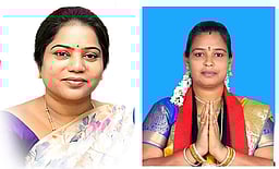 ஆரணி தொகுதியில் முதல்முறையாக இரு பெண் வேட்பாளா்கள்!