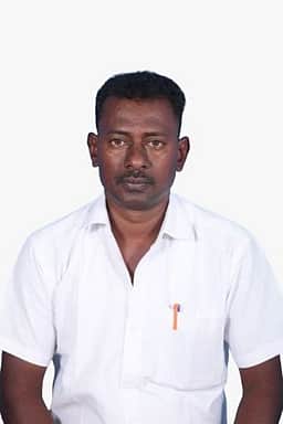 தவெக மண்ணச்சநல்லூா் தொகுதி வேட்பாளா் வி. சரவணன்!