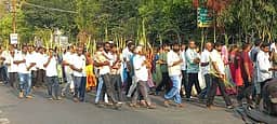 கரூரில் குருத்தோலை ஞாயிறு பவனி