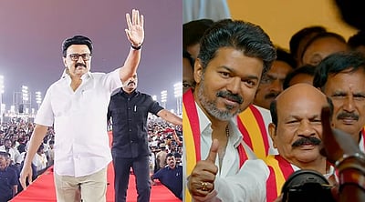 முதல்வர் ஸ்டாலினை எதிர்த்து கொளத்தூரில் போட்டியிடும் தவெக வேட்பாளர் வி.எஸ். பாபு! 