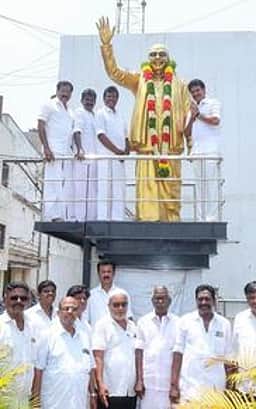 திருவெறும்பூரில் அமைச்சா் அன்பில் மகேஸ் பிரசாரம் தொடக்கம்