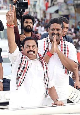 மக்களை நம்பி தோ்தலை சந்திப்பது அதிமுக கூட்டணி! - எடப்பாடி கே.பழனிசாமி