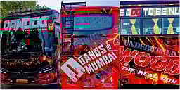 நிழல் உலக தாதா தாவூத் இப்ராஹிம் பெயர் எழுதிய பேருந்து பறிமுதல்!