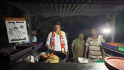 சிக்கன் பக்கோடா போட்டு வாக்கு சேகரித்த நாம் தமிழர் வேட்பாளர்!