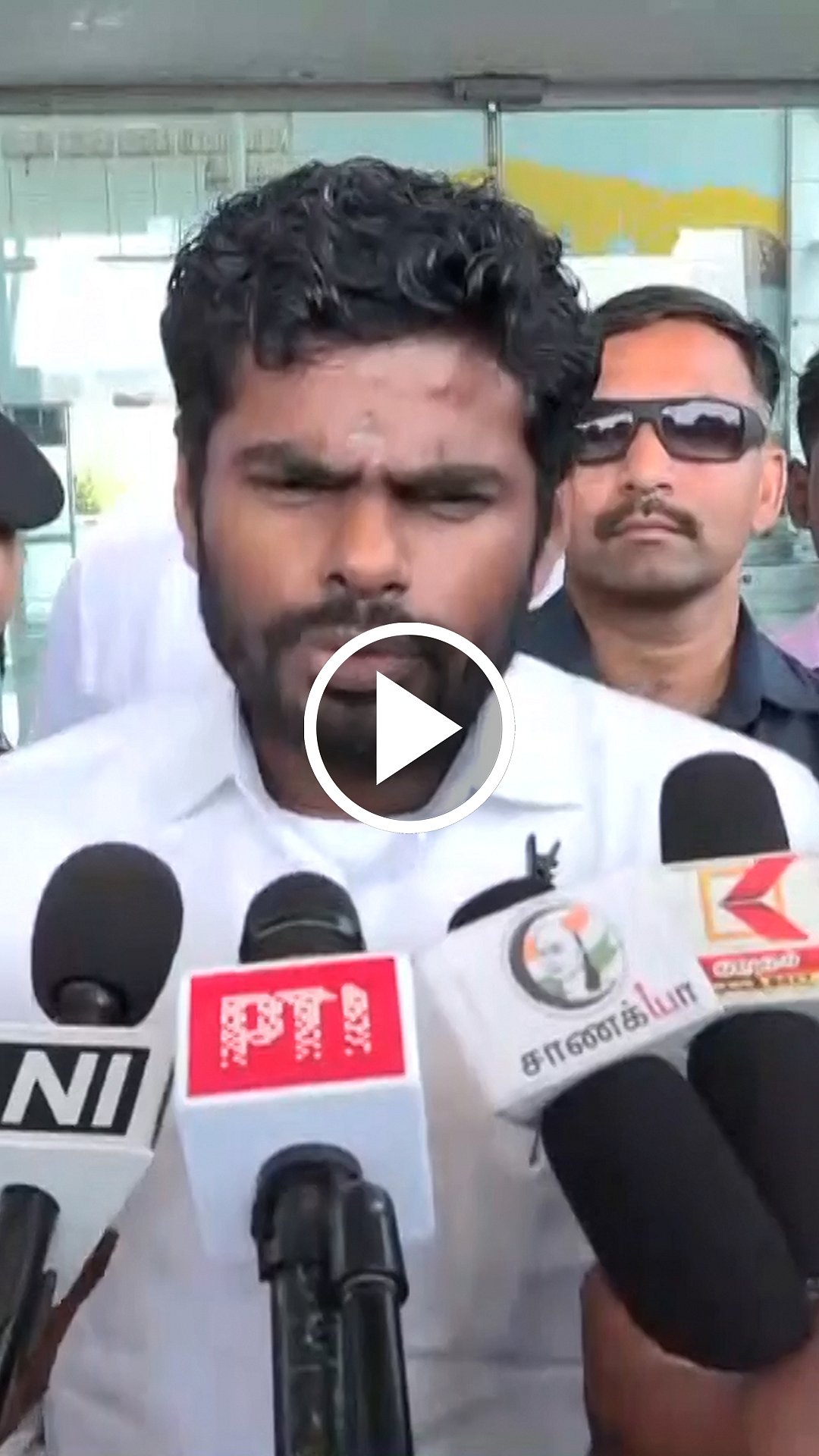 ”கூட்டணி தர்மத்தை மீறிய விசிக, கம்யூ. கட்சிகள்!” அண்ணாமலை பேட்டி