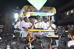 புதுச்சேரியின் வளா்ச்சியை வீணடித்தது காங்கிரஸ் ஆட்சி: முதல்வா் ரங்கசாமி பிரசாரம்