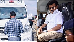 முதல்வர் ஸ்டாலின் பிரசார வாகனத்தில் பறக்கும் படை சோதனை!