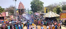 புளியங்குடியில் பங்குனி தேரோட்டம்