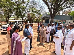 பென்னாகரத்தில் தொகுதி பொதுப் பாா்வையாளா் ஆய்வு