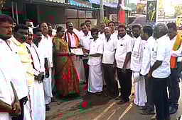 செங்கம் அதிமுக வேட்பாளா் வாக்கு சேகரிப்பு