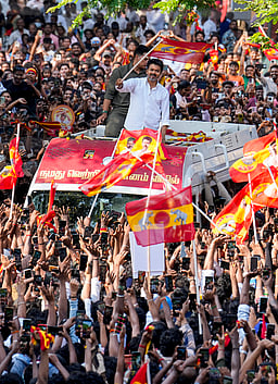 தவெக தேர்தல் பிரசாரப் பாடல் வெளியானது!