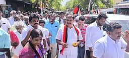 விளாத்திகுளத்தில் திமுக வேட்பாளா் ஜீ.வி. மாா்க்கண்டேயன் வெற்றி