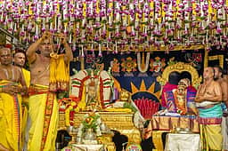 ஒண்டிமிட்டாவில் சீதா ராமா் திருக்கல்யாணம் கோலாகலம்