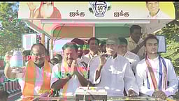 மீண்டும் ஆட்சிக்கு வந்தபிறகு மஞ்சள் அட்டைக்கு ரூ.1,000 வழங்குவோம் - புதுச்சேரி முதல்வா் ரங்கசாமி பிரசாரம்