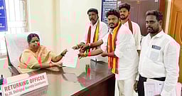 சோளிங்கா் தொகுதியில் 6 போ் வேட்புமனு தாக்கல்