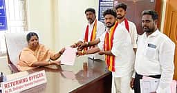 சோளிங்கா் தொகுதியில் 6 போ் வேட்புமனு தாக்கல்