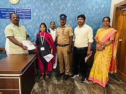 மருளையம்பாளையத்தில் ரூ. 61,500 பறிமுதல்