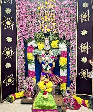 அகஸ்தீஸ்வரா் கோயிலில் நவாவா்ண பூஜை