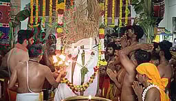 ராஜபாளையம்  திரௌபதி அம்மன் 
கோயிலில் பங்குனி திருவிழா கொடியேற்றம்