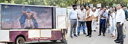 காஞ்சிபுரம்: தோ்தல் விழிப்புணா்வு குறும்படங்கள் ஒலிபரப்பு