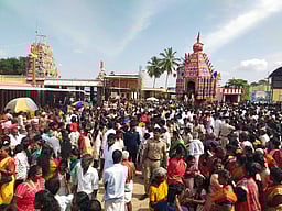 கொல்லங்குடி காளியம்மன் கோயில்
பங்குனித் தேரோட்டம்